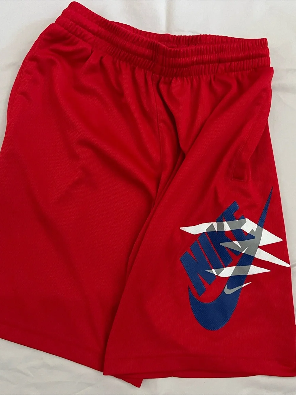 Nike red shorts